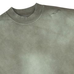 WASHED BOXY TEE / SAGE