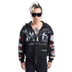 MDL FULLZIP HOODIE / BLACK