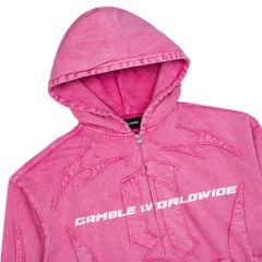 TRIBAL FULLZIP HOODIE / TAFFY