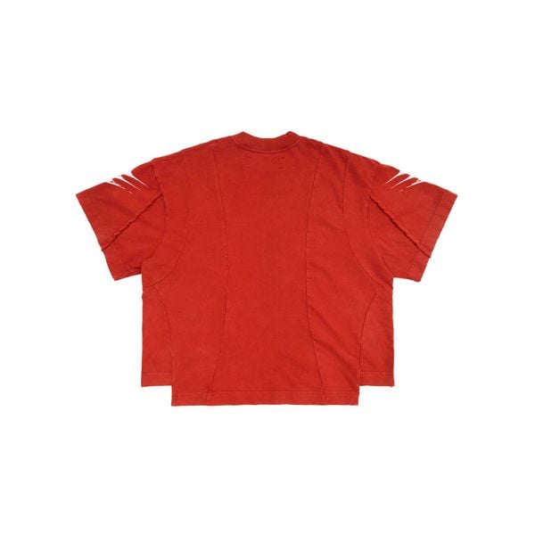  STITCHED TEE/ BLOOD 