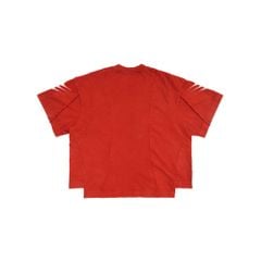 STITCHED TEE/ BLOOD