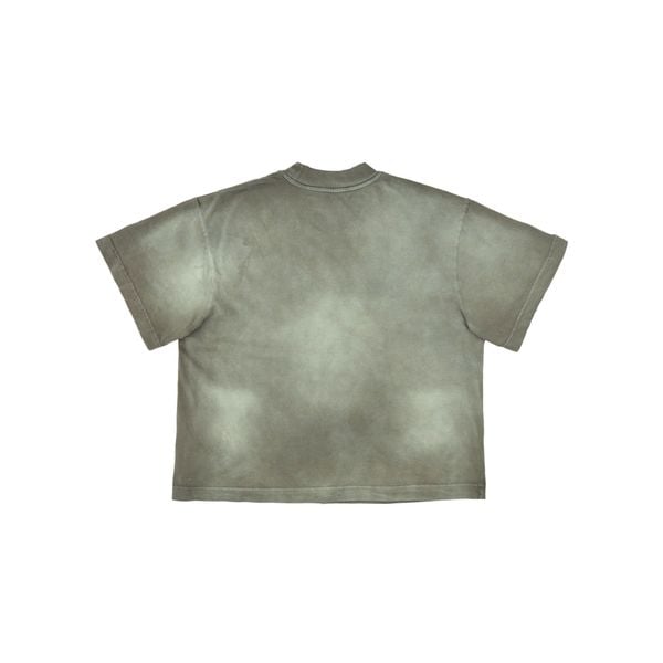  WASHED BOXY TEE / SAGE 