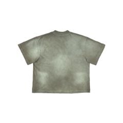 WASHED BOXY TEE / SAGE