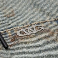 TRASH FULLZIP HOODIE V.2 / LIMESTONE