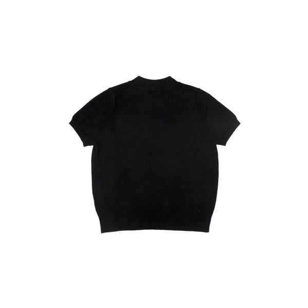  KNIT BABY TEE / BLACK 