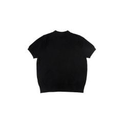 KNIT BABY TEE / BLACK