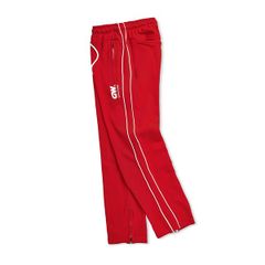 GW TRACK PANTS / RED