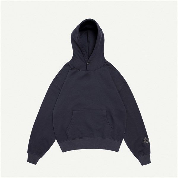  ACE METAL BOXY HOODIE / IRON 