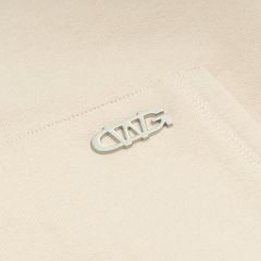 METAL FULLZIP HOODIE / LATTE