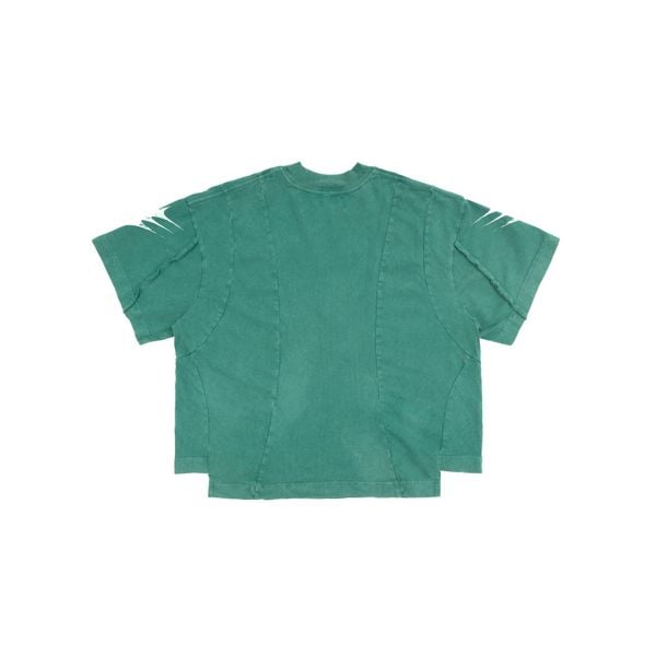  STITCHED TEE/ MOSS 