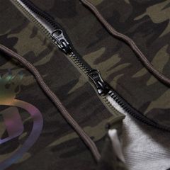 FLAME LOGO FULLZIP HOODIE / CAMO