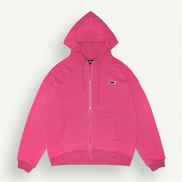  GW FULLZIP HOODIE / MAGENTA 