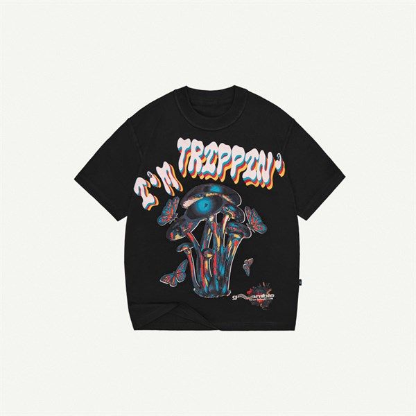  TRIPPIN TEE / BLACK 