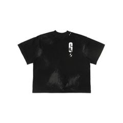 CRACKED TEE / BLACK