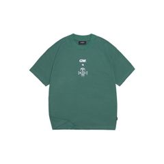 GW x 4RAU BASIC TEE / GREEN