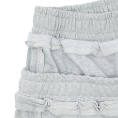 DOUBLE-WAISTED SHORTS / GREY