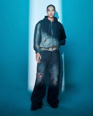 GW TRASH JEANS / BLUE