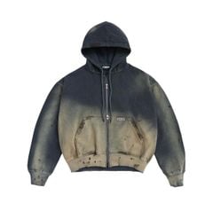 GW TRASH FULLZIP HOODIE / BLUE