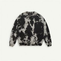 GW SWEATER / BLACK TIE-DYE