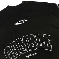 STITCHED TEE/ CHARCOAL