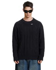KNIT SWEATER / BLACK