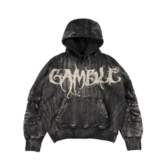 CARGO HOODIE / CHARCOAL