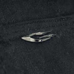 COATED BAGGY JEANS / BASALT