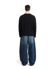 LOGO BAGGY PANTS / INDIGO