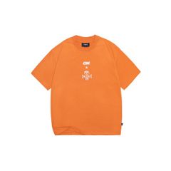 GW x 4RAU BASIC TEE / ORANGE