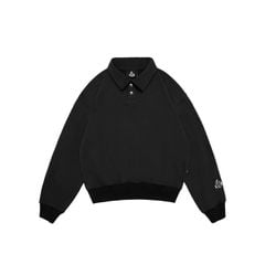 ACE POLO SWEATER / BLACK
