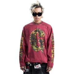 G RUST TEE / WINE