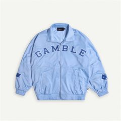 GAMBLE TRACK JACKET / BABY BLUE