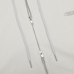 METAL FULLZIP HOODIE / PEARL