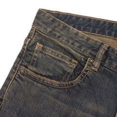 BOOTCUT JEANS / DARK BLUE