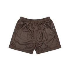 NYLON SHORTS / COFFEE