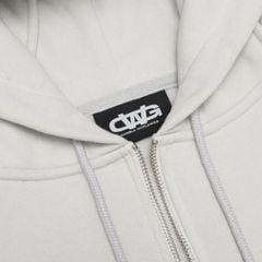 VEINS FULLZIP HOODIE / PEARL