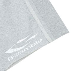 DOUBLE-WAISTED SHORTS / GREY
