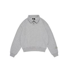 ACE POLO SWEATER / GREY