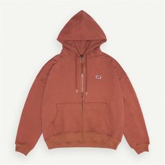 GW FULLZIP HOODIE / BRICK