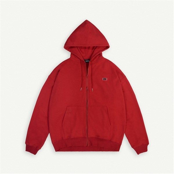  GW FULLZIP HOODIE / RED 