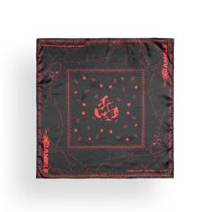 SPADILLE BANDANA / BLACK - RED