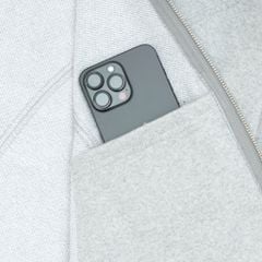 METAL FULLZIP HOODIE / GREY