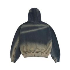 GW TRASH FULLZIP HOODIE / BLUE