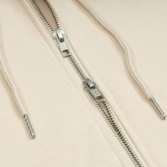 METAL FULLZIP HOODIE / LATTE