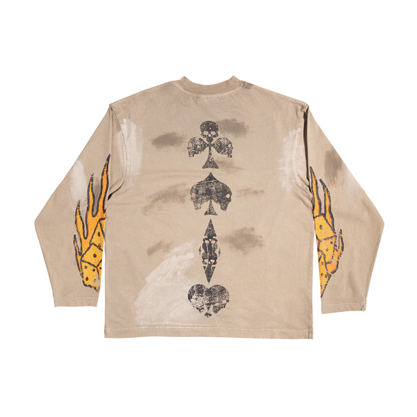  GAMBLING TEE / BEIGE 