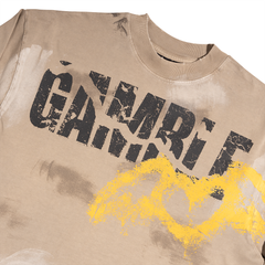 GAMBLING TEE / BEIGE