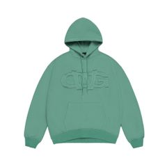 PATCH LOGO HOODIE / TEAL