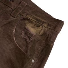 GW TRASH JEANS / BROWN
