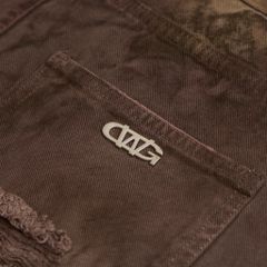 GW TRASH JEANS / BROWN