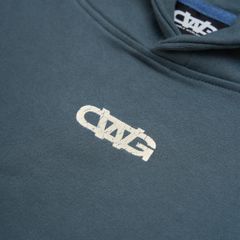 GW LOGO HOODIE / STEEL